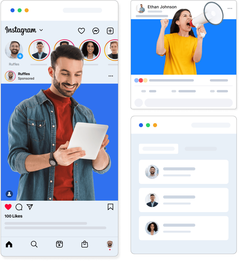 Social Media Management – Dashboard
